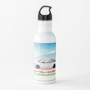 Vintage Japanese Racing League of America Retro Motorsport AE86 Water Bottle