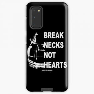 Break Necks Not Hearts Acura NSX Japanese Retro Car Enthusiast Samsung Galaxy Cases