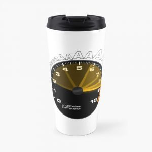 BWAAAH Racing Acura Integra Type R Redlining Tachometer Travel Mug
