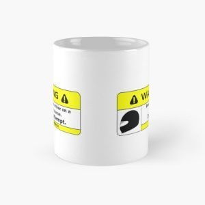 WARNING Professional Driver On A Closed Course Mug Center View