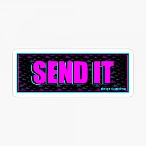 SEND IT - Drift Motorsports Racing Car Slap Sticker