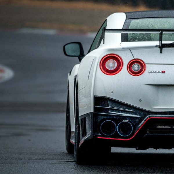 Nismo GT-R Rear End On Track