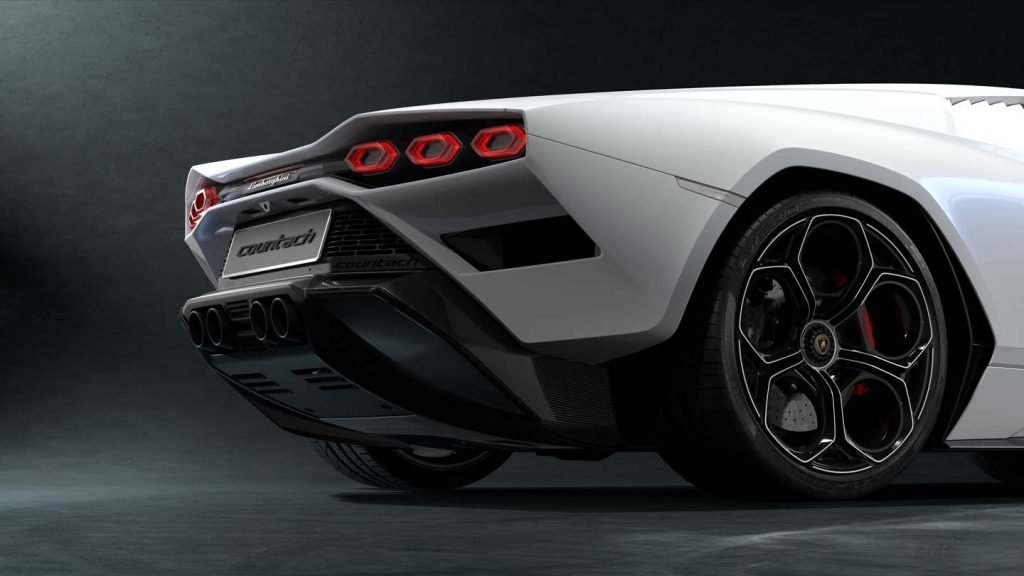 2022 Countach Rear Quarter View From Below