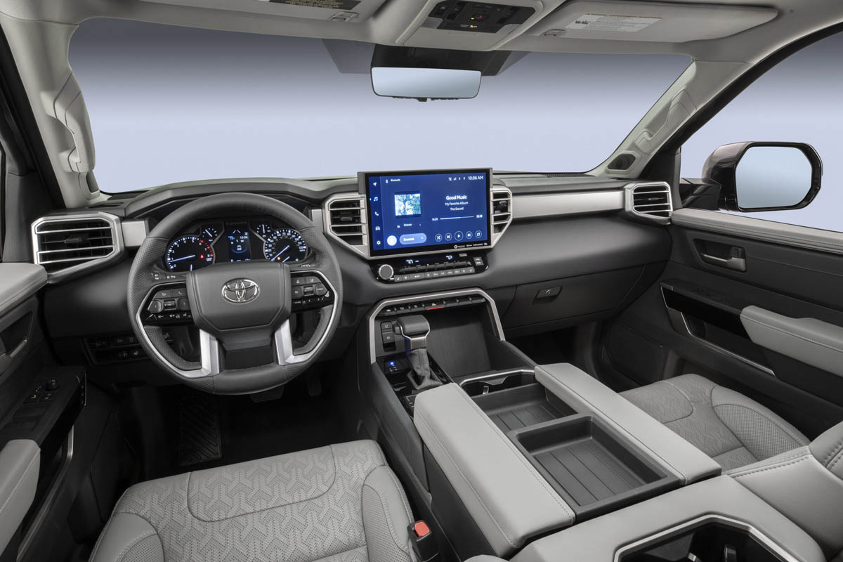 2022 Toyota Tundra Limited Interior Front
