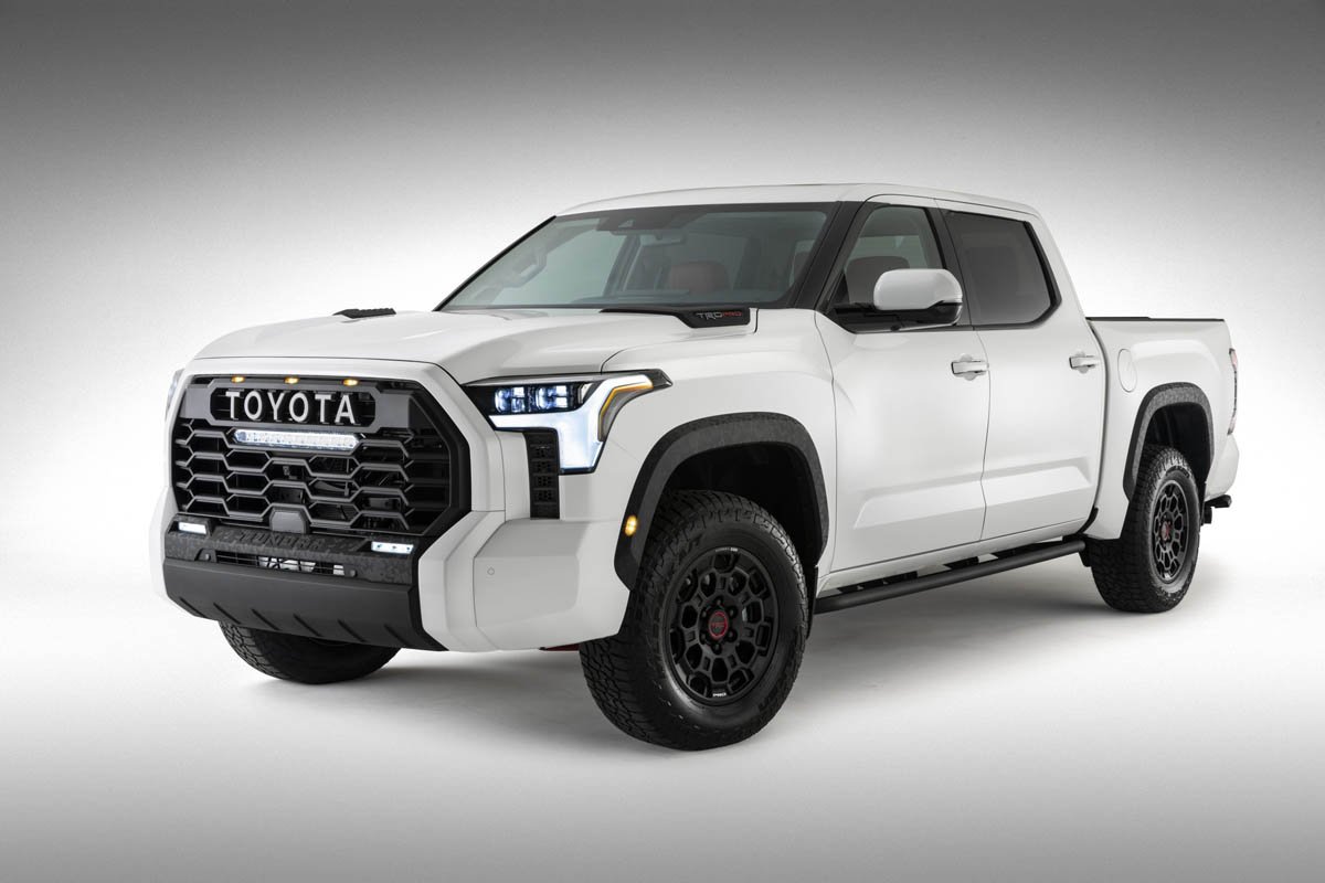 2022 Toyota Tundra TRD Pro Front Three Quarter View