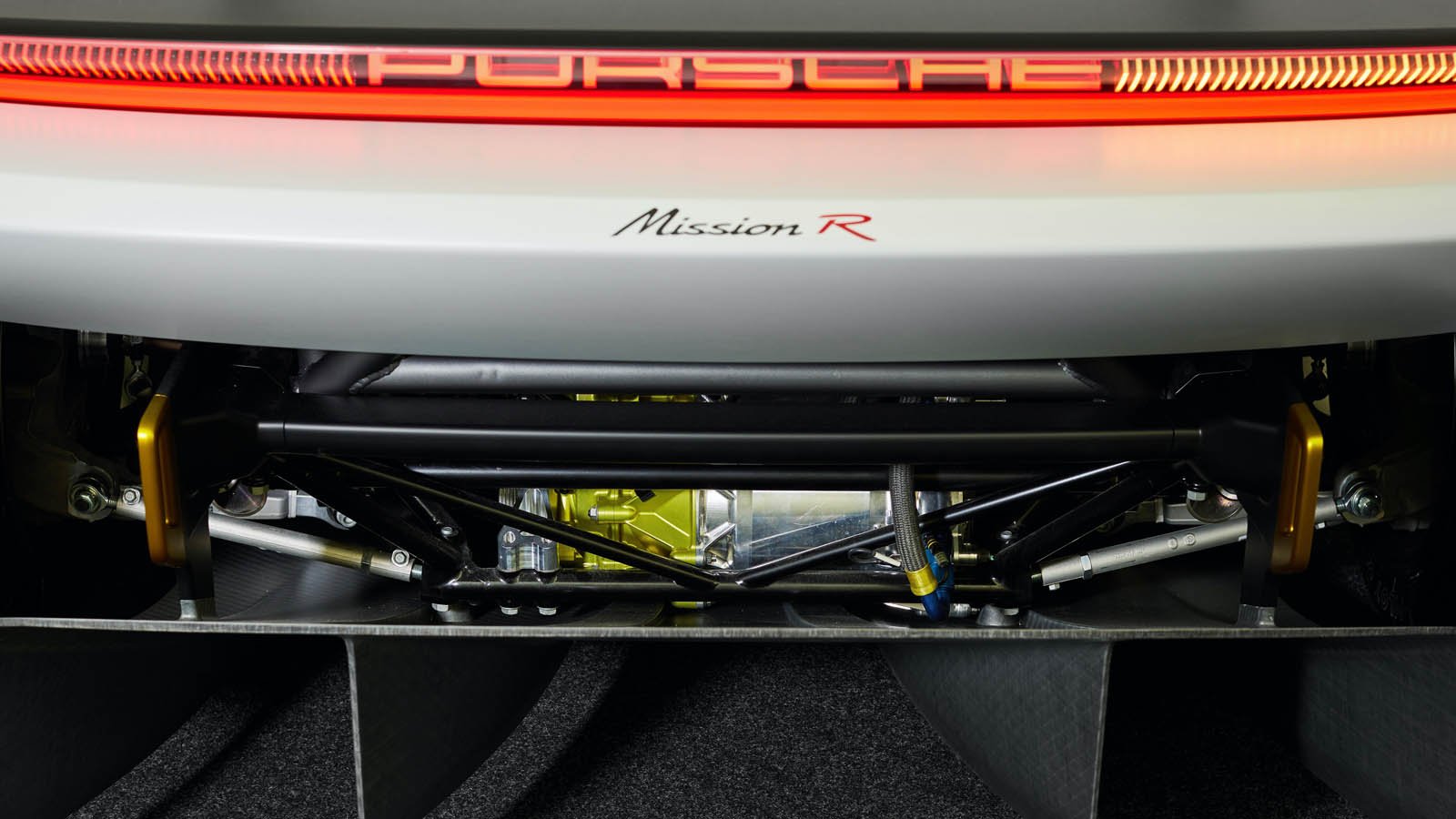 Porsche Mission R Concept Closeup of Rear