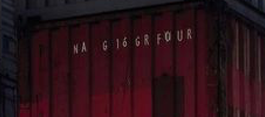 GR Corolla Teaser - Container shows text saying "NA G16 GR-FOUR"