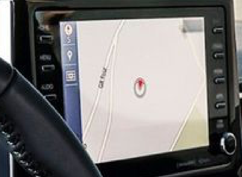 GR Corolla Infotainment Screen Teaser Reading "GR FOUR"