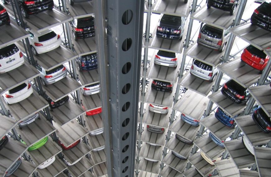 Multi-Floor Elevator Car Parking Lot